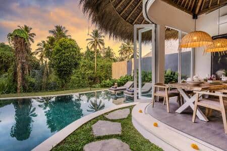 KizmetFit - 2bed Luxury Private Villa Resort Ubud 14