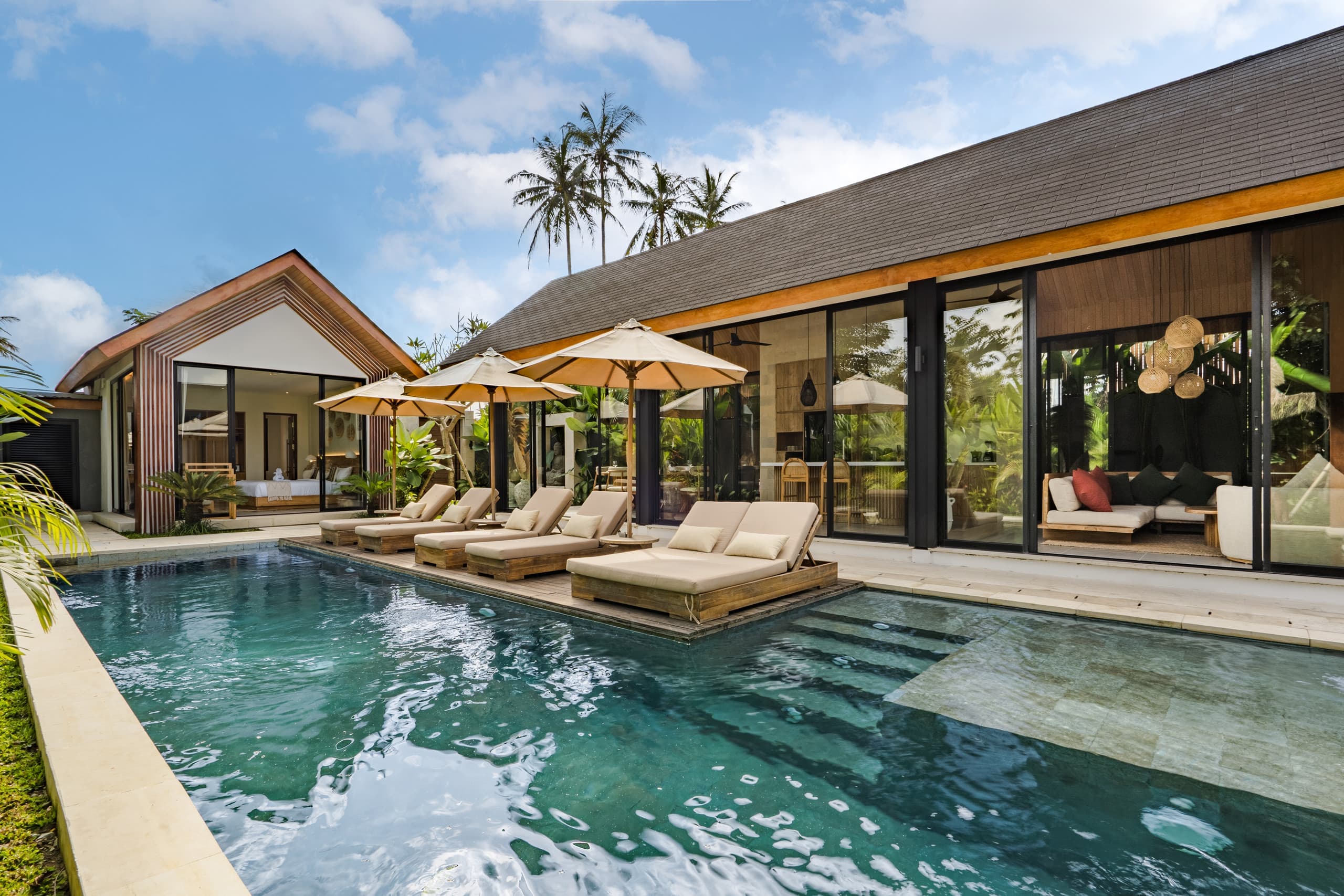 Villa Kokomo: Private 3BR w/ Pool & Sunken in Ubud — photo 1