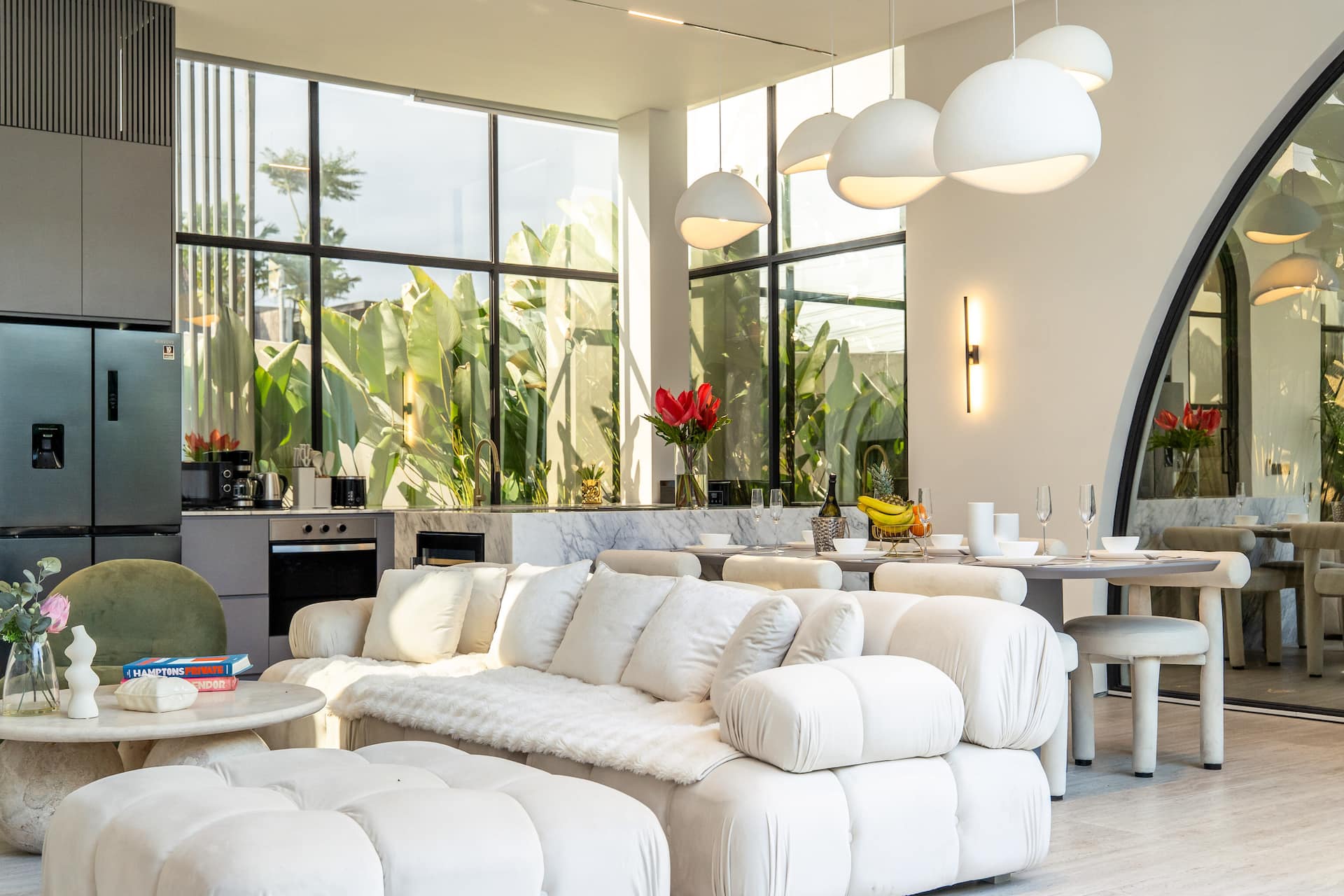 3BR Amare Villa 2- Fire pit, Modern design, Umalas — photo 3