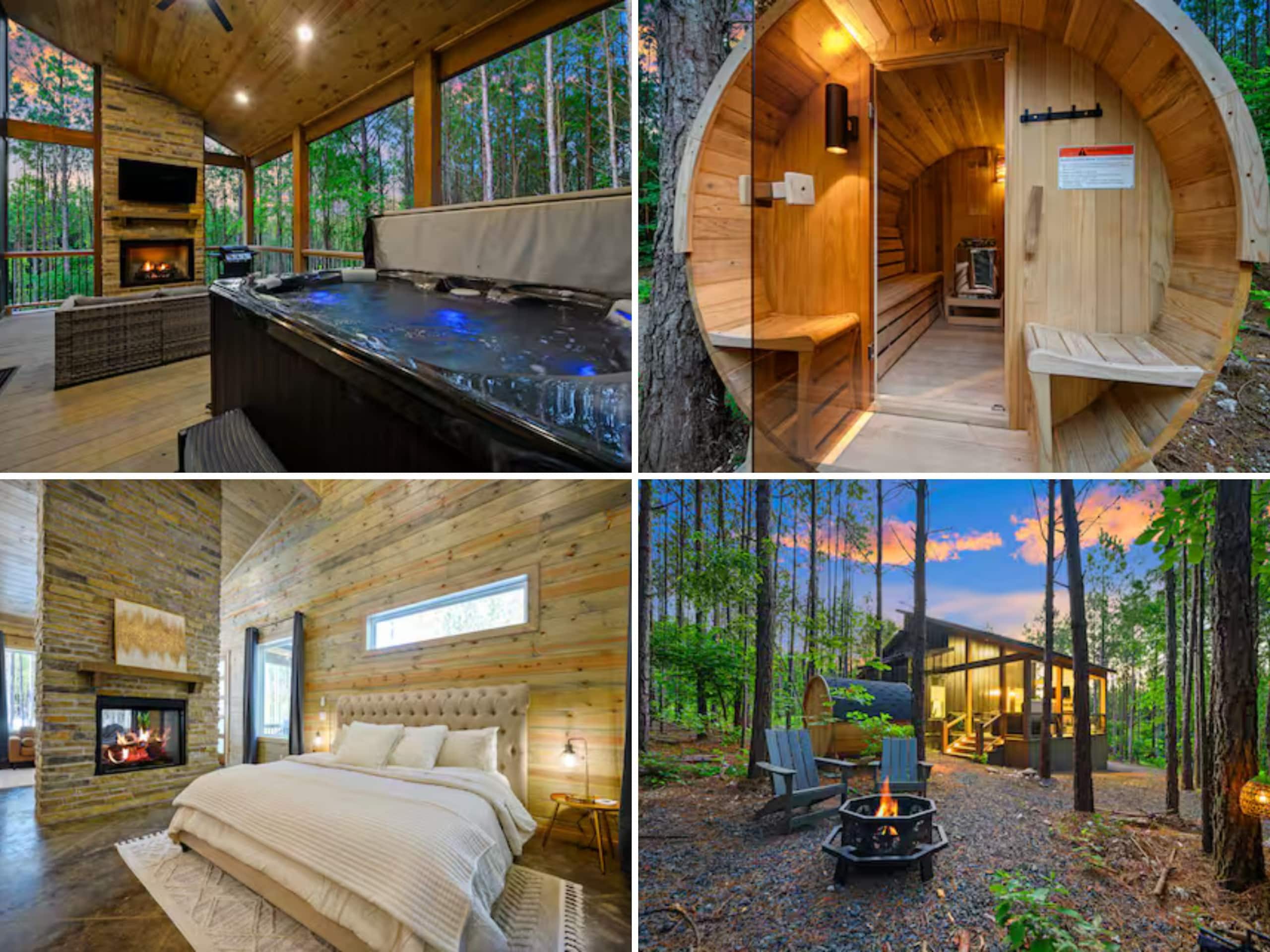 Luxury Couples Cabin (Hot Tub, Sauna, Soaking Tub) — photo 1