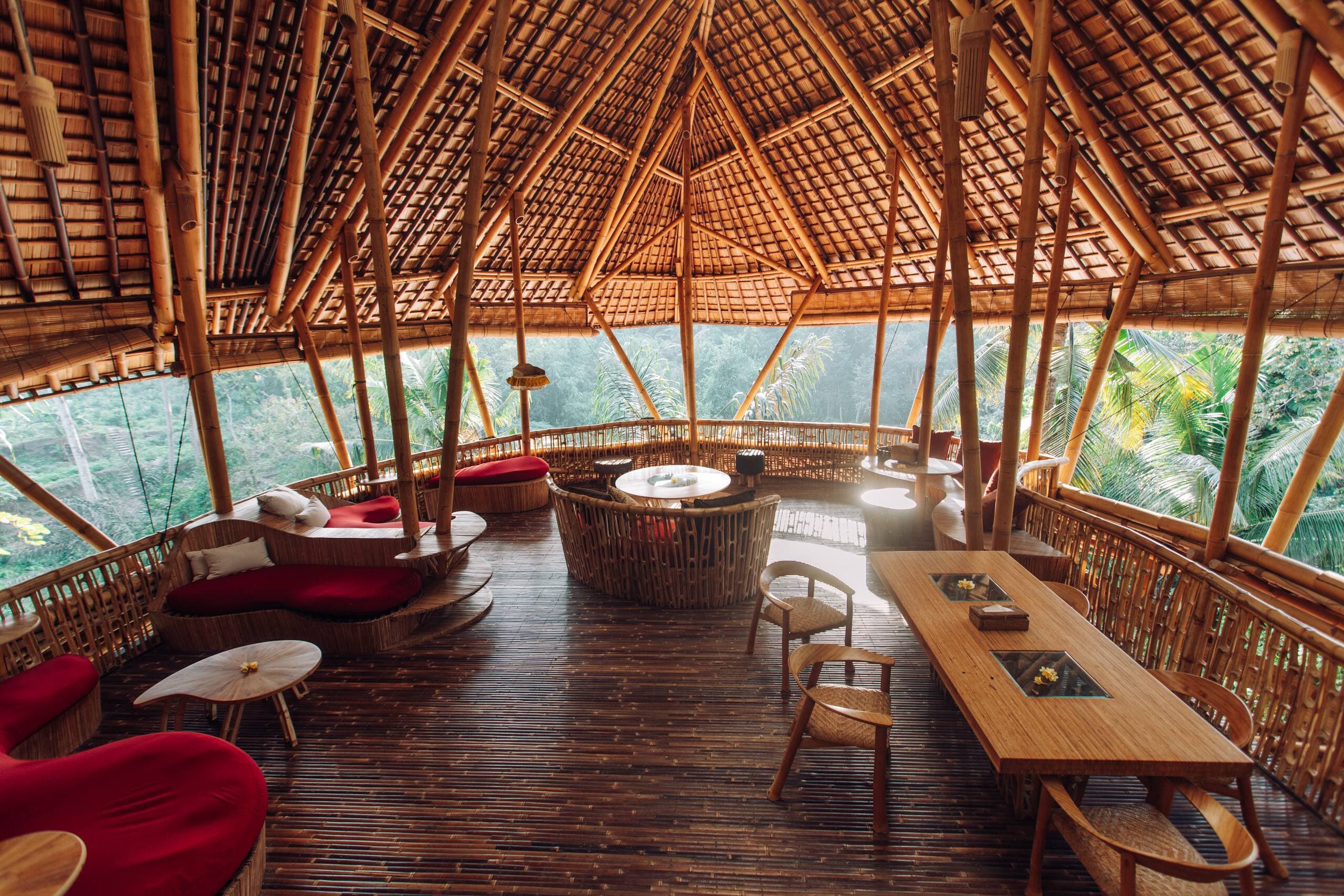 Temple House 3bds Eco Bamboo House Pool River View — photo 1