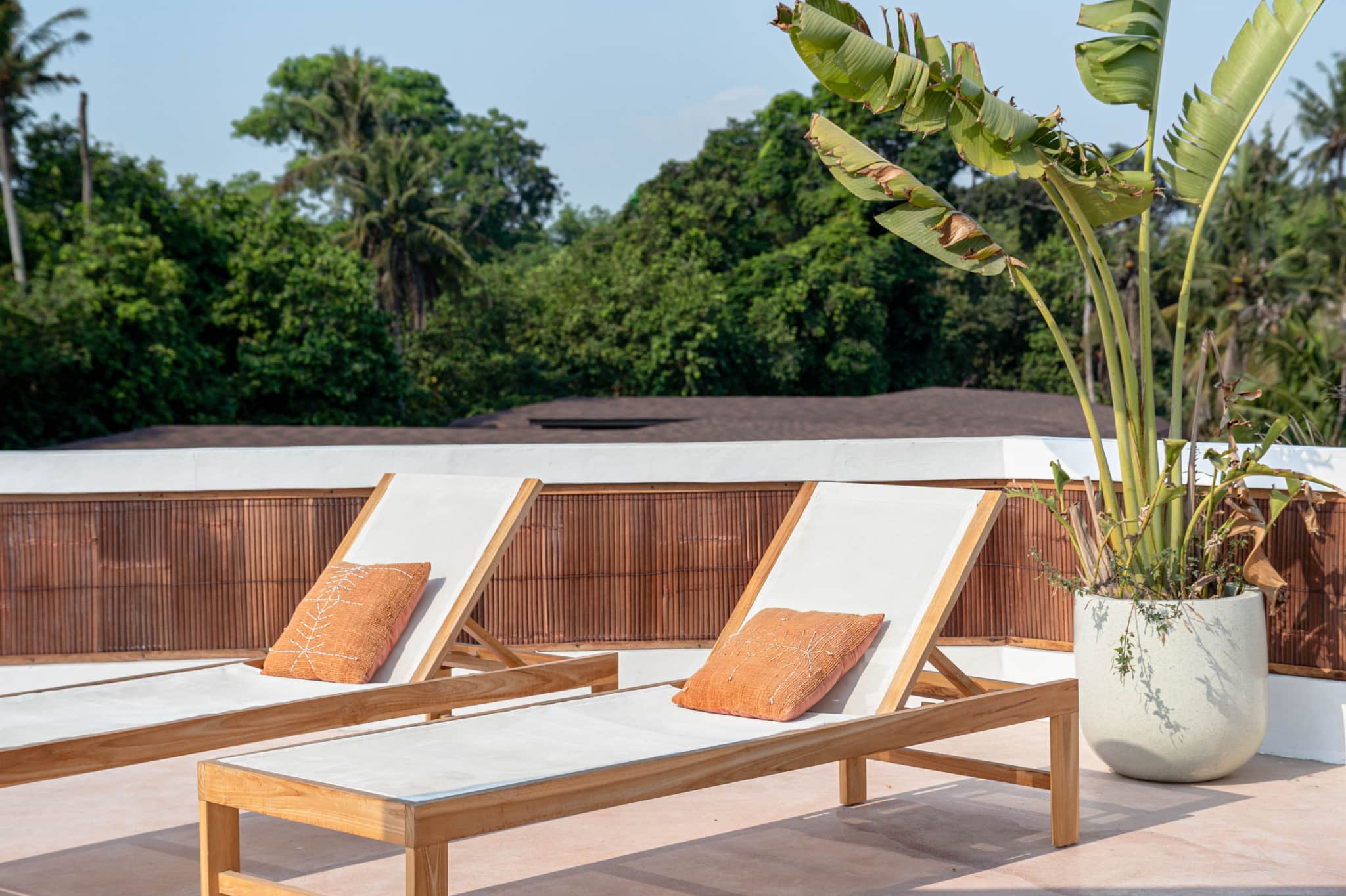 6-person Boho Villa Canggu Perenenam, Rooftop cinema, pool 25