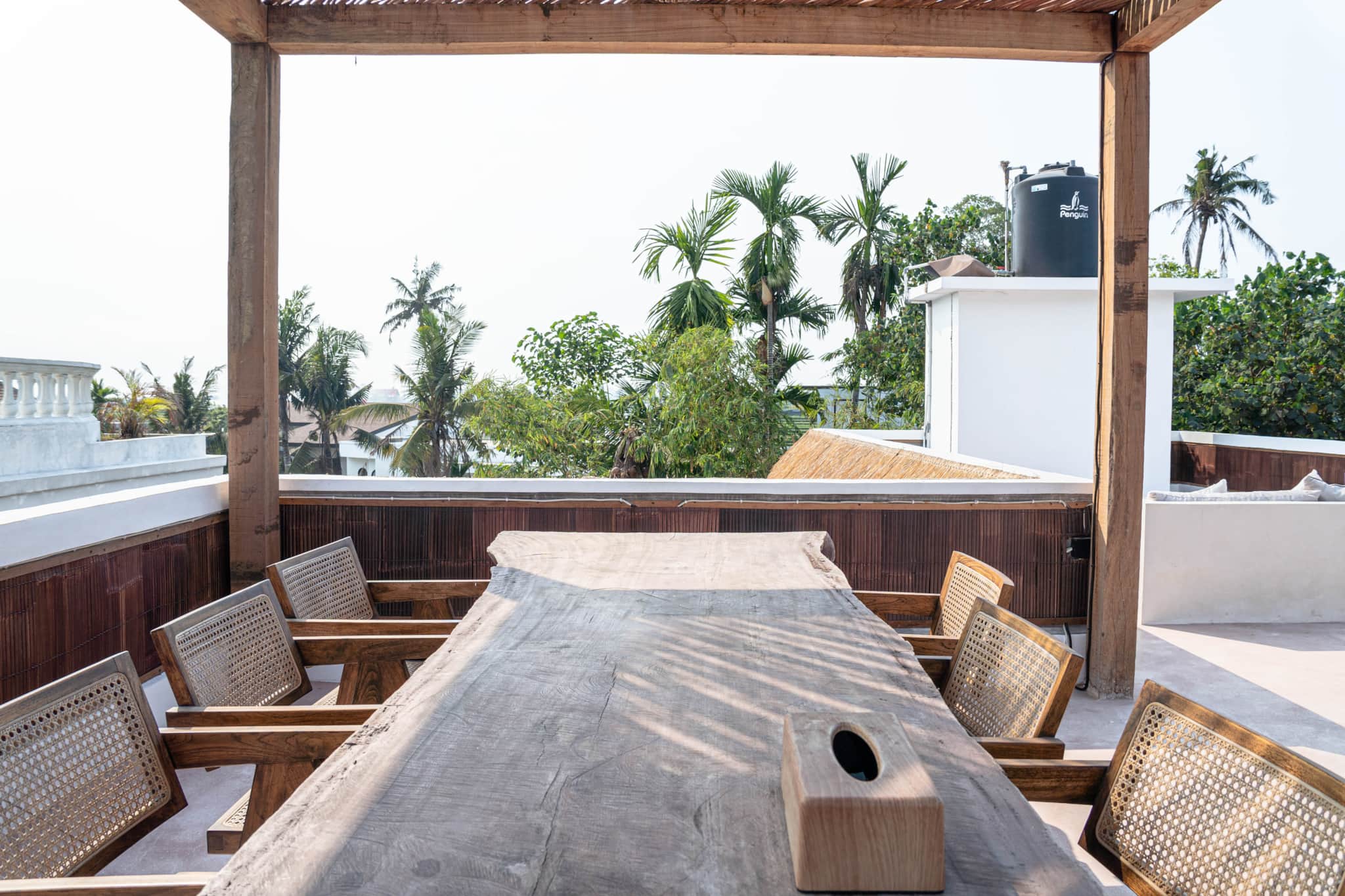 6-person Boho Villa Canggu Perenenam, Rooftop cinema, pool 27