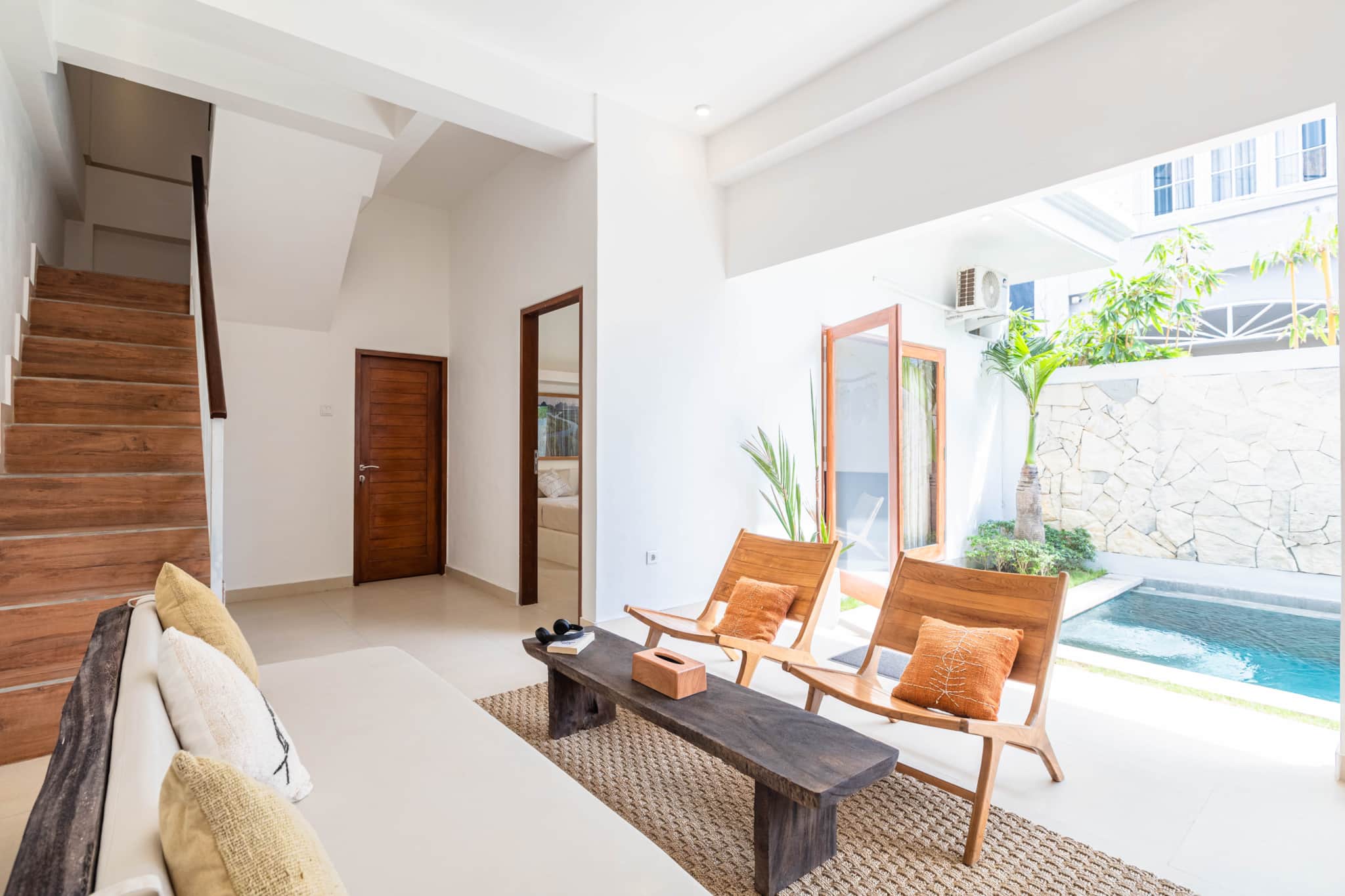 6-person Boho Villa Canggu Perenenam, Rooftop cinema, pool 4