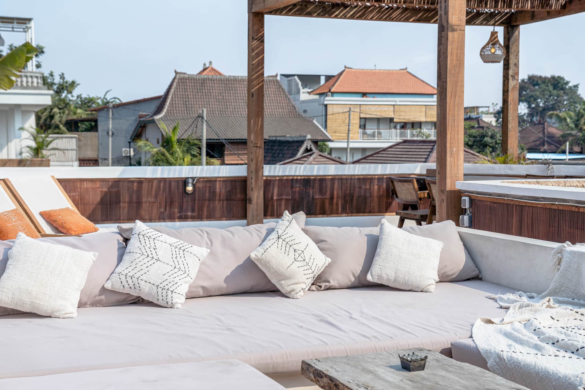 6-person Boho Villa Canggu Perenenam, Rooftop cinema, pool 31