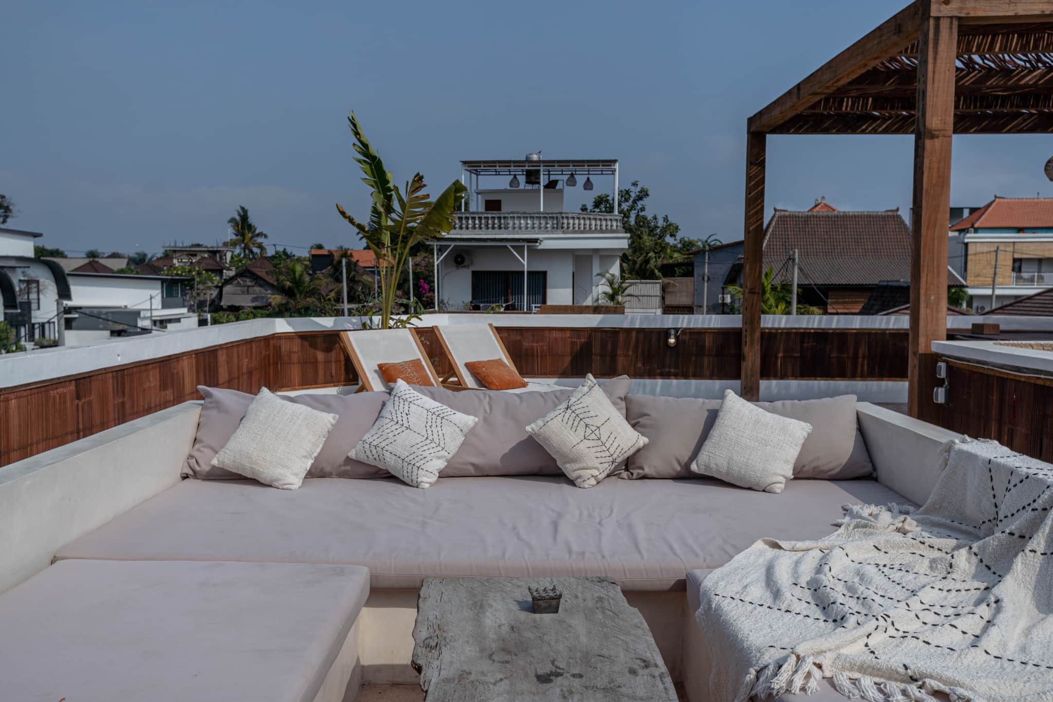 6-person Boho Villa Canggu Perenenam, Rooftop cinema, pool 33