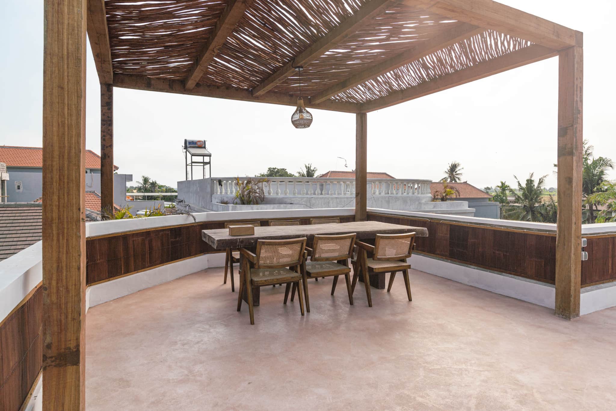 6-person Boho Villa Canggu Perenenam, Rooftop cinema, pool 37