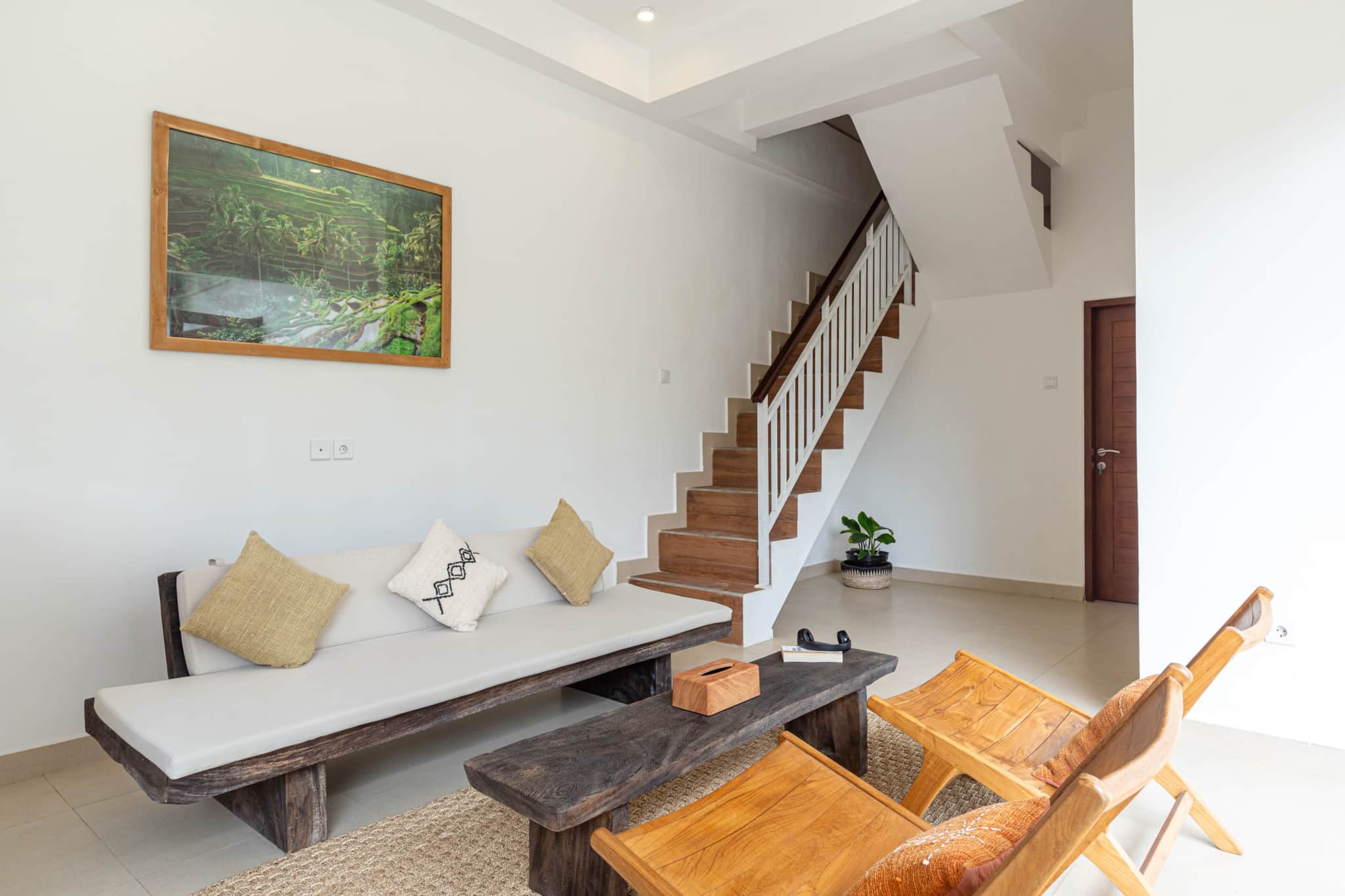 6-person Boho Villa Canggu Perenenam, Rooftop cinema, pool 7