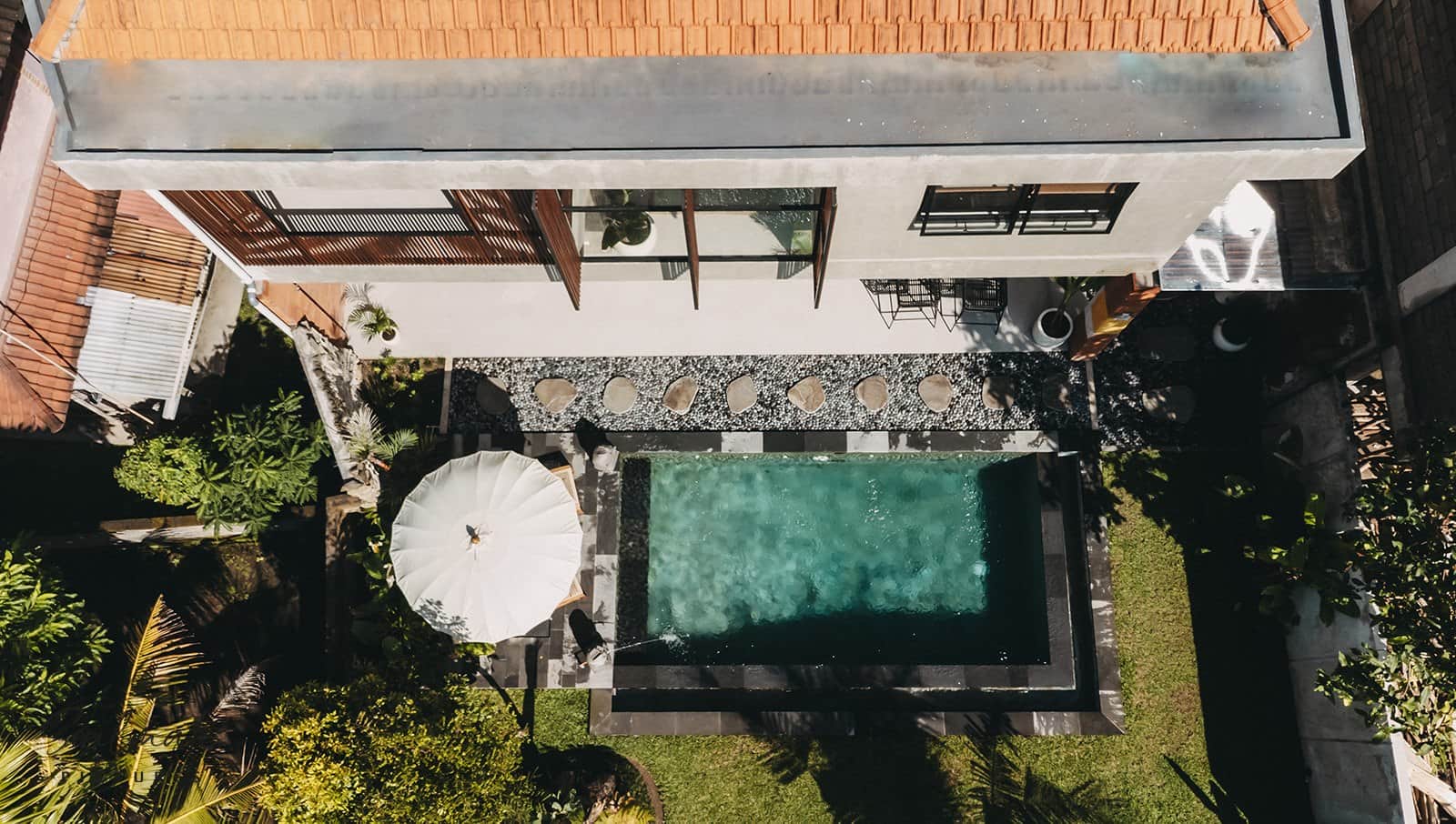 Villa MAHA - 3 BDR Poolvilla mit Reisfeldblick 12