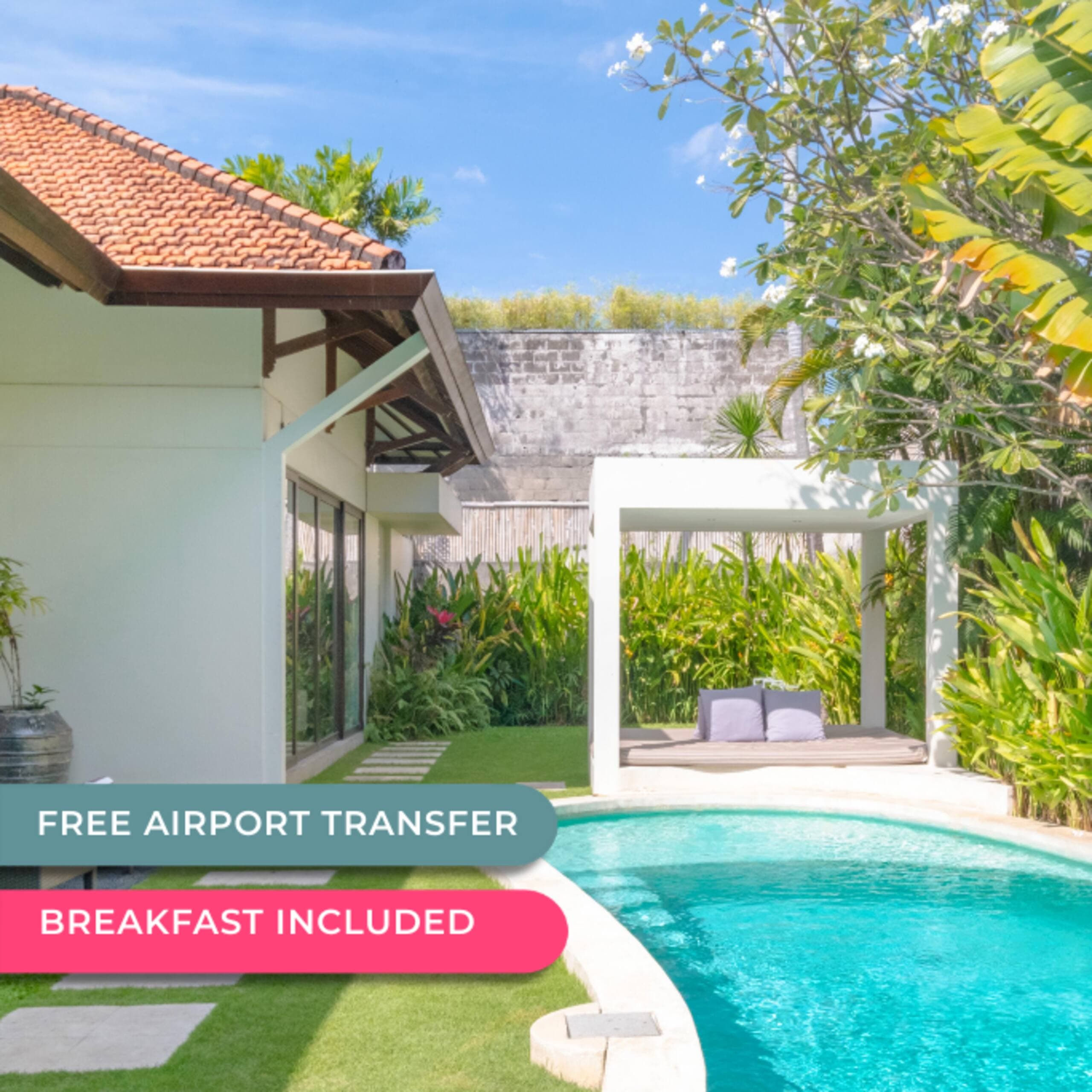 2BR Pool Villa Steps from Eat Street Seminyak — photo 1